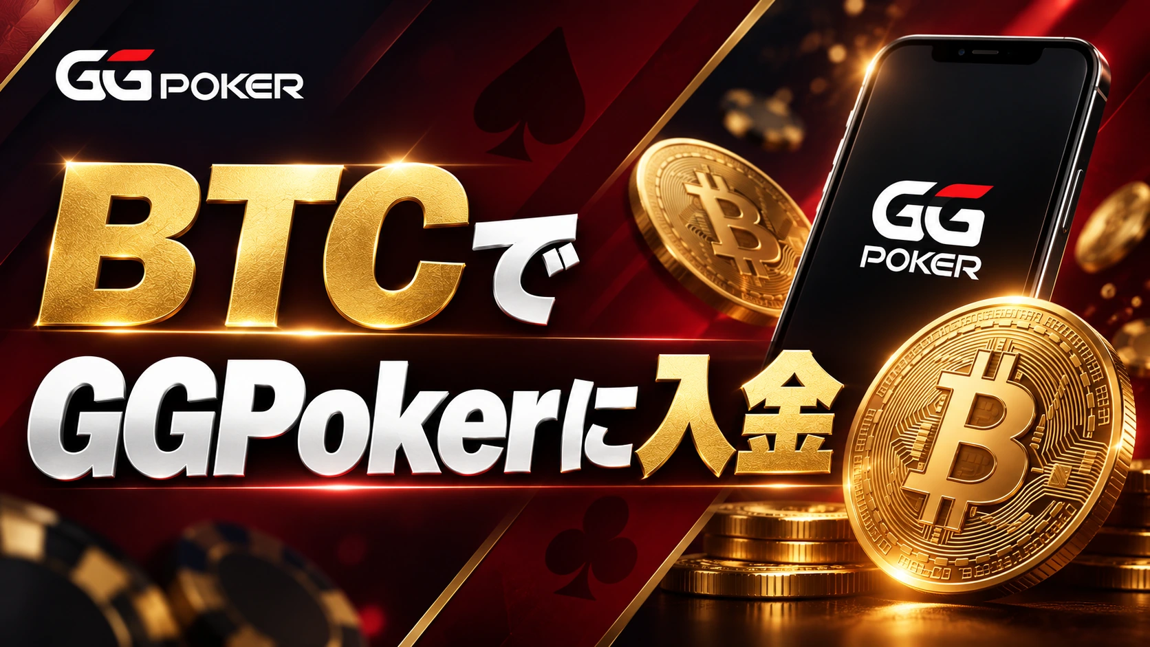 BTCでGGPokerに入金